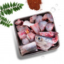 Baracuda (Whole Small) - Cleaned Head & Tail Out Cube Medium  (Aprox 450gm/750gm)