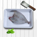 Black Pomfret ( Whole Big ) Cleaned Head & Tail Out  (Aprox 720gm/1kg)
