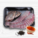 Hamour (Whole Medium) - Cleaned Skin & Tail Out One Finger Slice  (Aprox 1100gm/1.5kg)