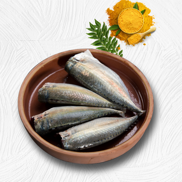 Mackerel Oman - Cleaned Head & Tail Out (Aprox 550gm/1kg)