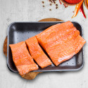 Salmon Norway - Cleaned Fillet Two Finger Slice  (Aprox 1 kg)