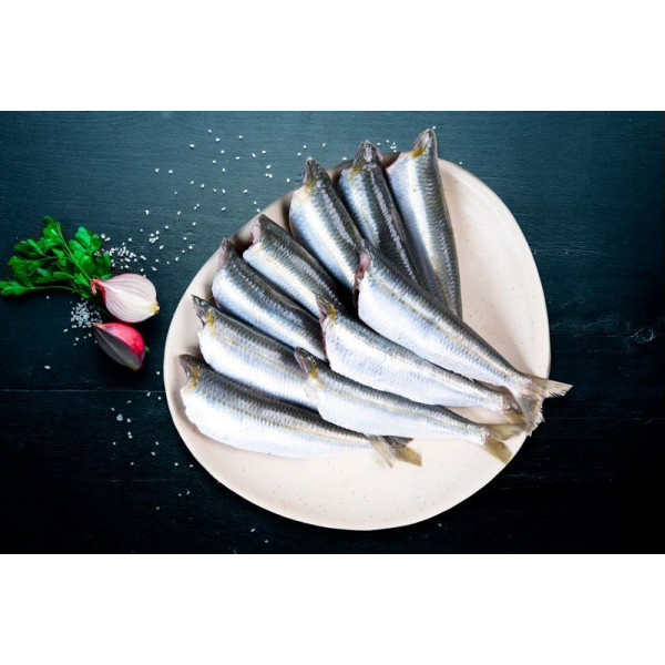 Sardine Oman Salty- Cleaned Head & Tail Out (Aprox 600gm/1kg)