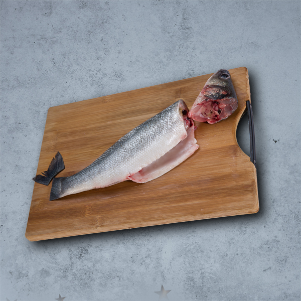Seabass Turkey 400-500- Cleaned Head & Tail Out (Aprox 620gm/1kg)