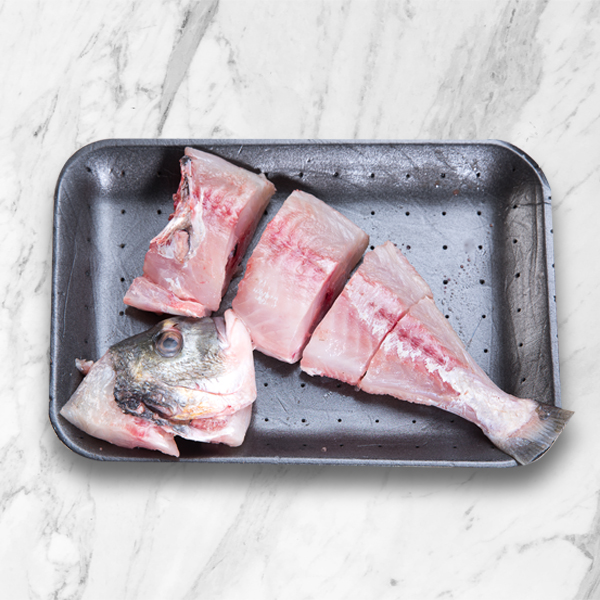 Seabream Turkey - Cleaned Skin & Tail Out Two Finger Slice (Aprox 570gm/1kg)