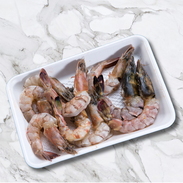 Tiger Shrimp U15 - Cleaned With Head & Tail  (Aprox 750gm/1kg)